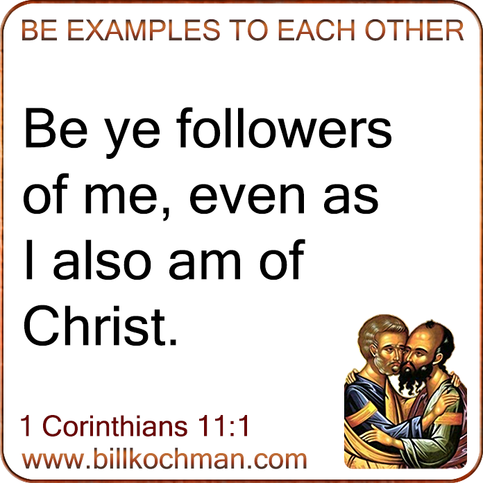 Bill_Kochman's tweet image. Be Examples to Each Other Graphic 02 

#BeAnExample #GoodExample #ExamplesToEachOther

"Be Examples to Each Other" KJV Bible Verse List:

billkochman.com/VerseLists/ver…

"Exhort One Another Daily and Faint Not" KJV Bible Verse List:

billkochman.com/VerseLists/ver…

"Lift Up Your Brother" KJ...