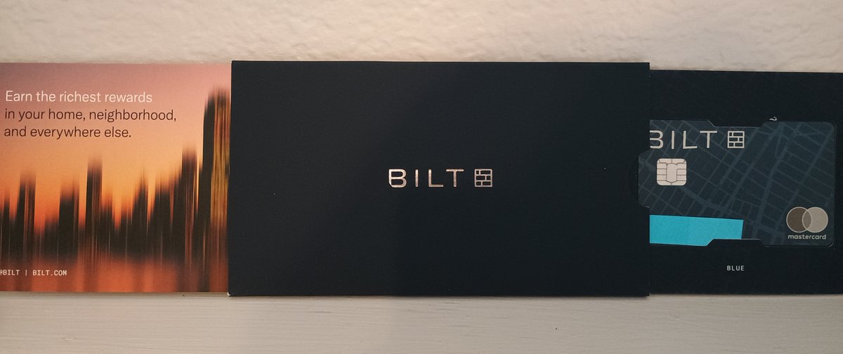 leahcollum's tweet photo. #BiltAmbassador It's finally here!!! So excited to receive my new Bilt Blue card in the mail today! Bilt points helped me book my upcoming trip to Europe, and with no foreign transaction fees, I'm definitely bringing this new Bilt 2.0 card along for the ride. :) @BiltRewards https://t.co/LMse9PbgrR