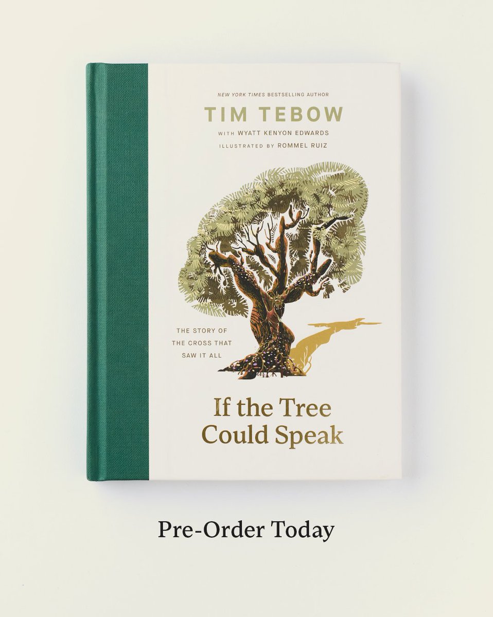 TimTebow's tweet image. Some stories are so familiar, it’s easy to overlook what they cost.

Writing If the Tree Could Speak reminded me to slow down—to see the crucifixion through the eyes of the tree that became the cross.

It’s a story of pain, love, and hope that deserves attention.

My hope is that