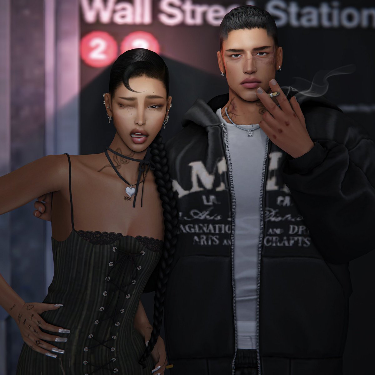 1nzainee's tweet image. it’s tough being the better looking sibling 
@noorlore777