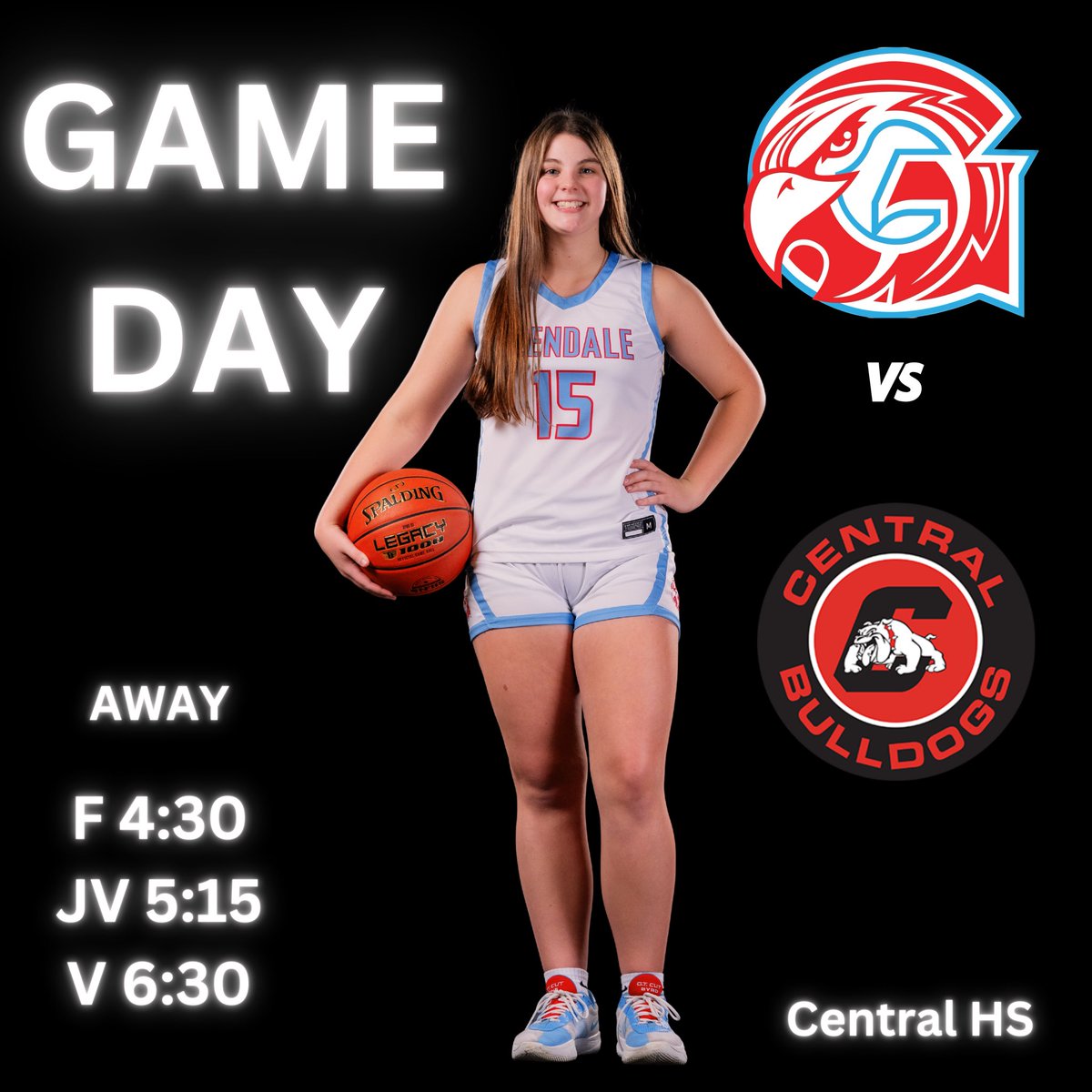 basketball_ghs's tweet photo. ‼️Game Day‼️
🏀Glendale
🆚 Central
⏰ F 4:30 JV 5:15 V 6:30
📍Central HS
📺 https://t.co/PTnOqSIbcS
#FlyAngry https://t.co/BBXOGVpCFs
