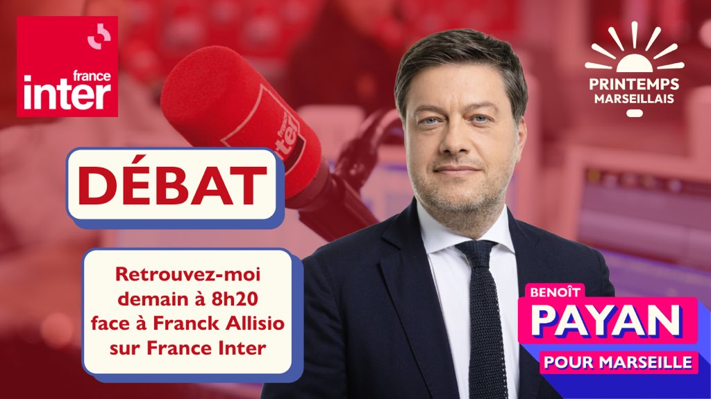 🎤Retrouvez-moi demain à 8h20 sur <a href="/franceinter/">France Inter</a> ! ☀️