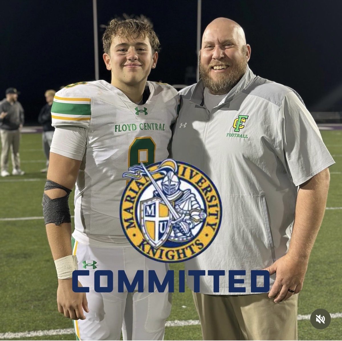 Congratulations to Matthew Polk for committing to Marian University.