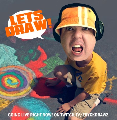 EryckWebb's tweet photo. LIVE

Eryck Webb Drawz Chibi Inks and Live Donation Requests!!!

Get in here!
https://t.co/FJGrsUL46G 

#drawing #streaming #art #streamer #streamy https://t.co/S1bYVc13MQ