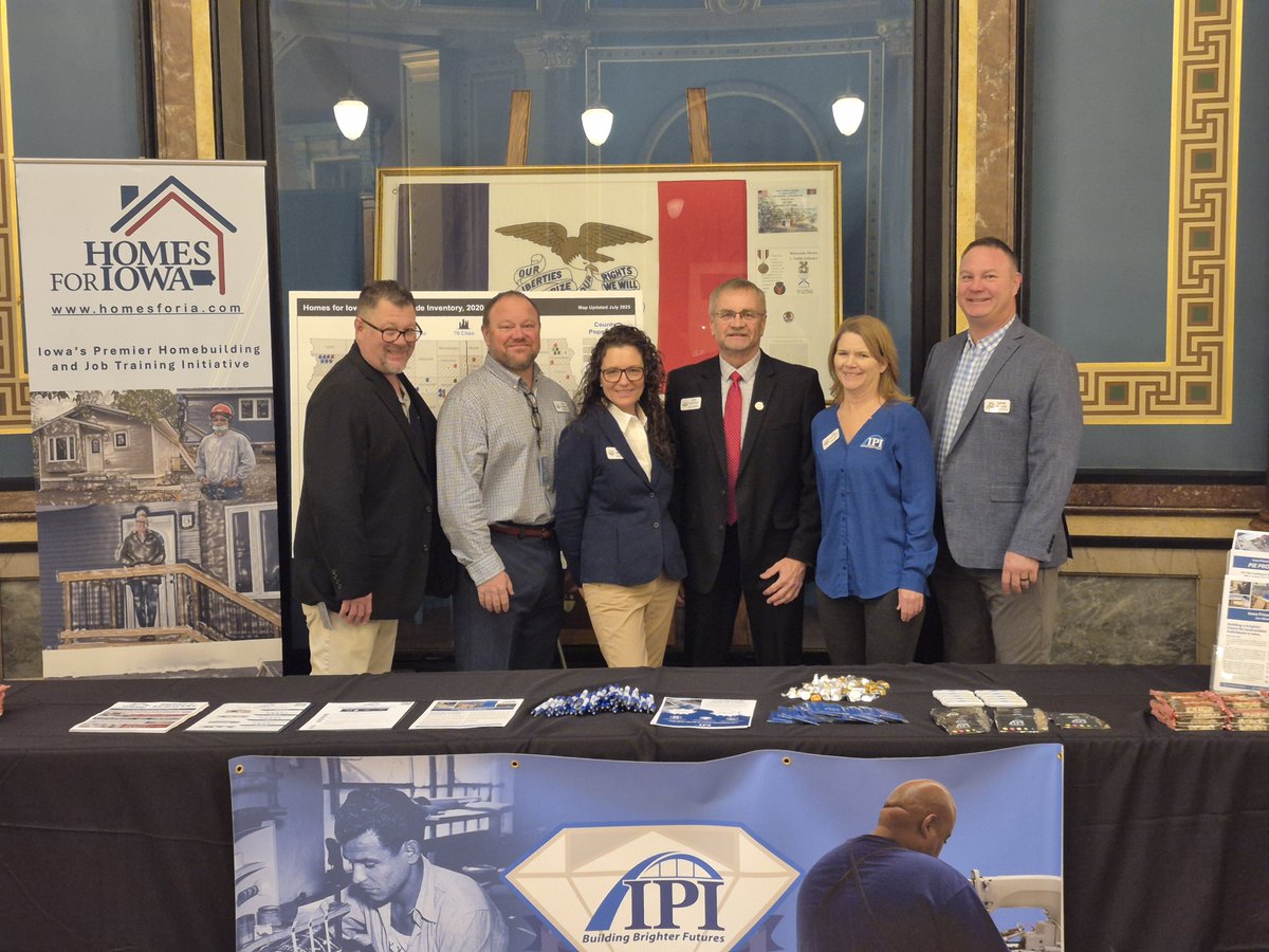 IowaPrisonInd's tweet photo. Last week, IPI took part in the Iowa Department of Corrections' Day on the Hill! 🙌

IPI leadership had the valuable chance to share our mission with state legislators and discuss the importance of our program to the State of Iowa.

#IowaPrisonIndustries | #IDOC https://t.co/SOL73WtWJT