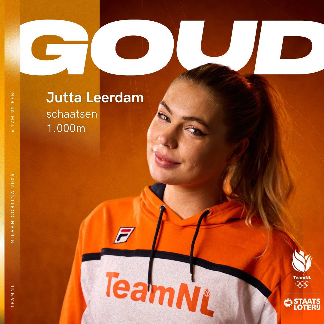 OLYMPISCH KAMPIOEN OP DE KILOMETER 🔥

#TeamNL | #MilanoCortina2026