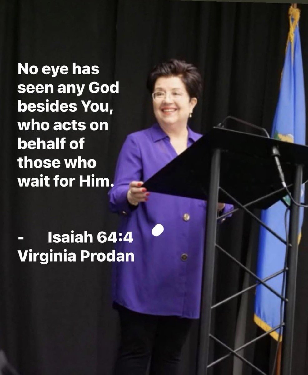VirginiaProdan's tweet image. No eye has seen any #God besides You, who #acts on behalf of those who #wait for Him.
-      Isaiah 64:4 
@VirginiaProdan  

#everyone
#highlights