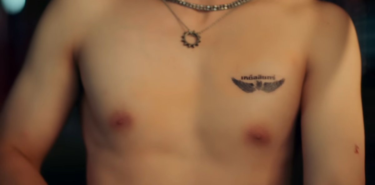 LiirBL's tweet image. Oh: maybe if we take off our clothes we won't have to fight each other any more! 
_____
Now he's just fighting his feelings instead 🤣
 #MuTeLuvLoveMeIfYouSwearEP1