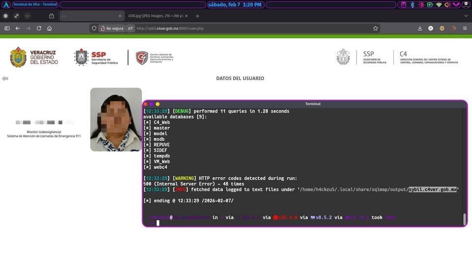 ivillasenor's tweet photo. ⛔️ | Vulneran acceso al C4 de Veracruz

Después de informar las fallas de seguridad en el sitio oficial, un hacker demostró que accedió a los sistemas.

Seguro minimizarán la intrusión, pero es grave. Hablamos de exposición de nombre y fotografía de quienes monitorean las cámaras de vigilancia, lo que los pone en riesgo.

Además, habría acceso, en tiempo real, a bases de Repuve, entre otras bases de datos.

Este tipo de información es oro molido para el crimen organizado. No puede ser que estos sitios estén tan desprotegidos.

¿Se pronunciará @rocionahle o la @SP_Veracruz?