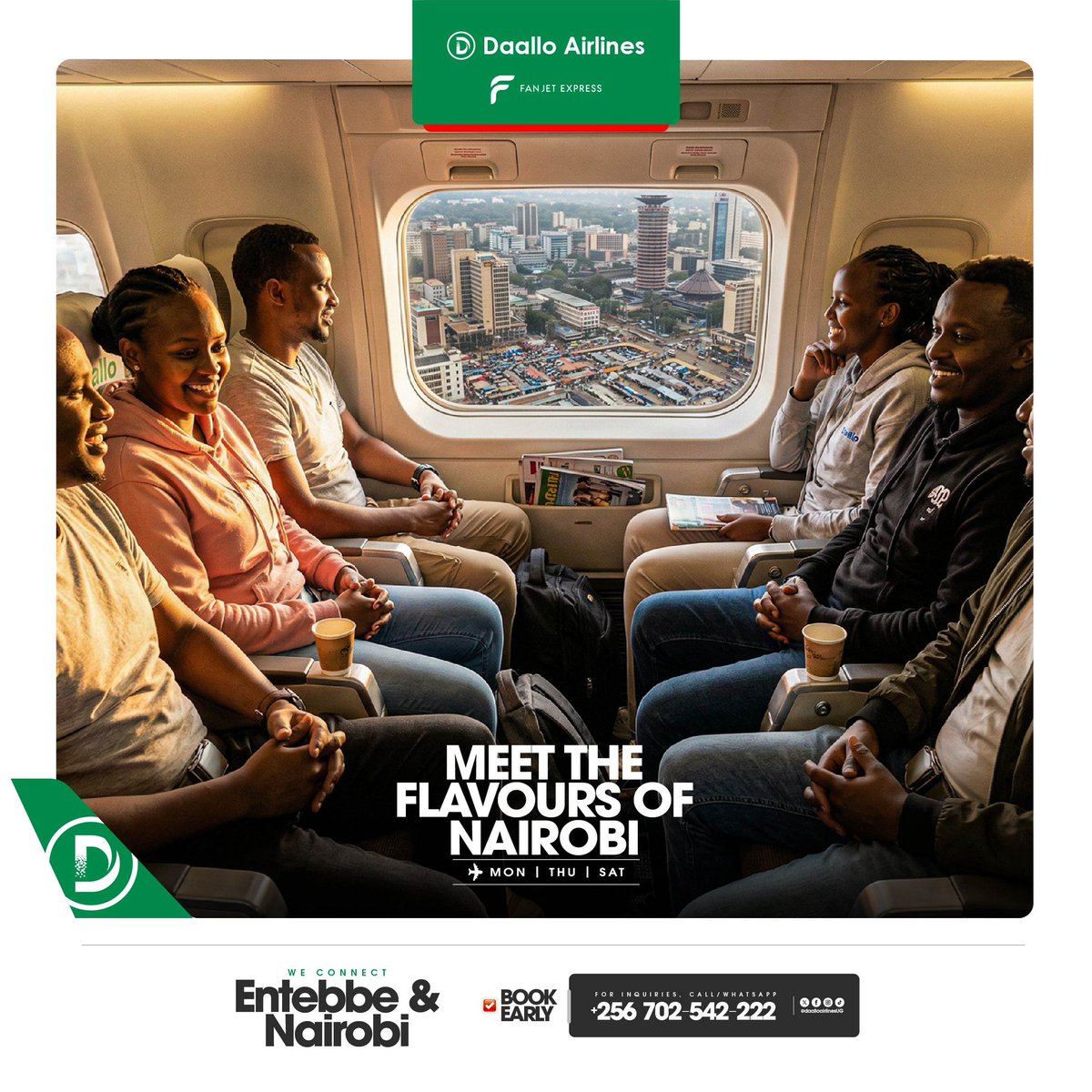 One city, many stories 🌍✈️

📞 0702542222
💵 From $140

#FlyDaallo #DaalloAirlinesUG #FanjetExpress