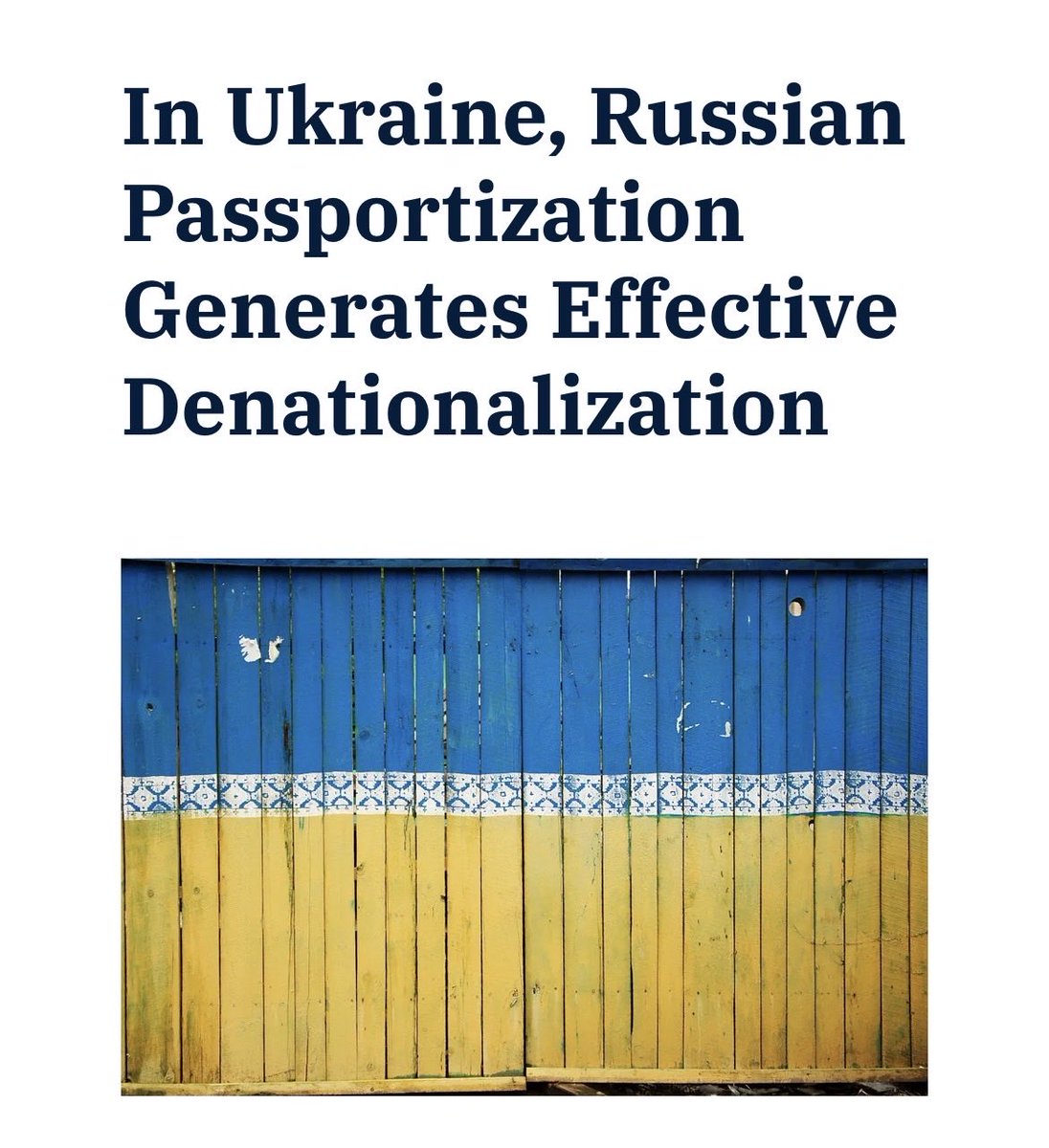 AlbertoMedinaPR's tweet photo. Yes: Puerto Ricans are U.S. citizens.

But handing out passports to the people you’ve invaded—so you can claim them as your own and legitimize your conquest—is a tool of imperialism.

Don’t believe me? It’s exactly what Putin has done in parts of Ukraine. https://t.co/HYYw8sEHLJ