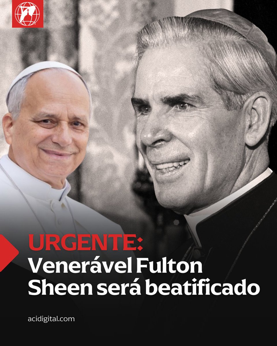 A Santa Sé informou oficialmente ao bispo de Peoria, Illinois, Mons. Louis Tylka, que a causa do Venerável Servo de Deus, Arcebispo Fulton J. Sheen, pode prosseguir para a sua beatificação, de acordo com um anúncio da diocese.

“O próximo passo no processo é a celebração da