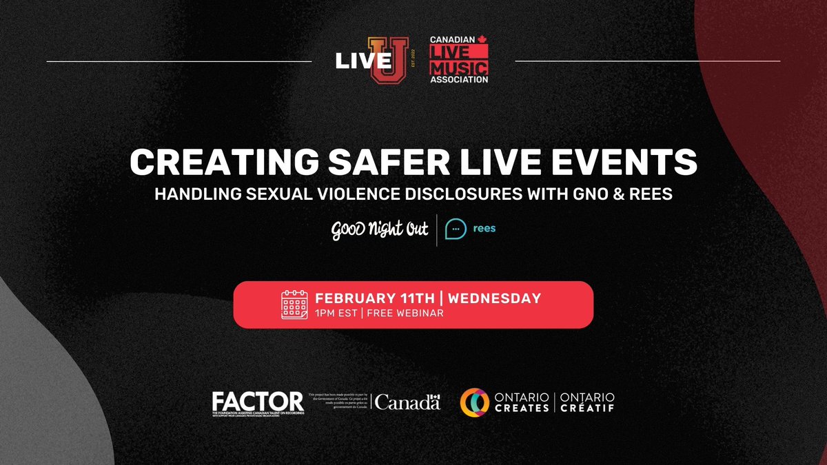 Canadian Live Music Association tweet media