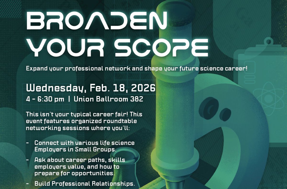 UNT College of Science tweet media