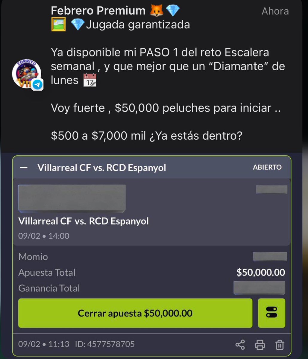 VIP de tipsters gratis 🎁 tweet media