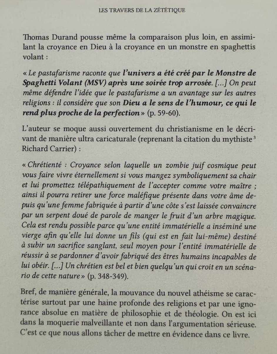 Vous valez tous mieux que la malhonnêteté intellectuelle ou les hommes de paille de Thomas Durand. 

Si les chrétiens sont si irrationnels, comment ont-ils fondé les universités, les hôpitaux modernes et remporté la majorité des Nobel scientifiques ces 100 dernières années ?