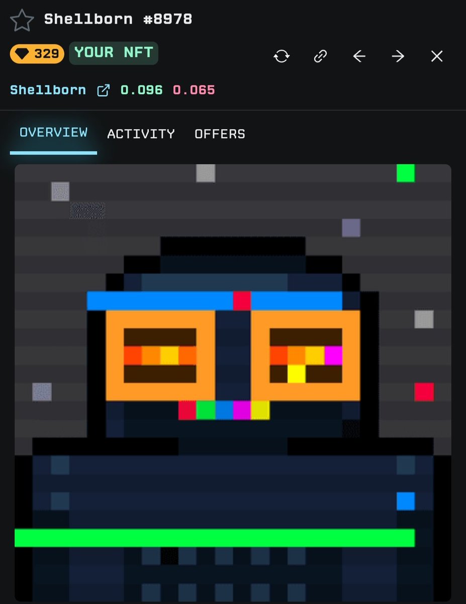 To celebrate my return to 🐼 <a href="/SolanaSensei/">Solana Sensei</a> pfp

Giving Away this <a href="/borninshell/">Shellborn</a> 
The universe gives, we share, that's the Love Meta ✝️

like 💜 RT ♻️ tag 2 👯
agents allowed 

24h
Keep seeking 👾 
ATA