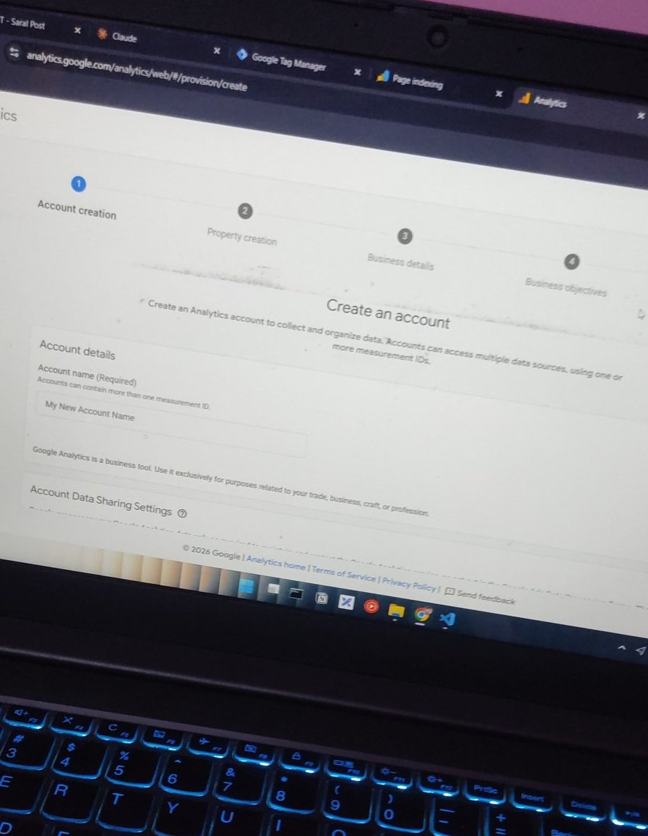 Anish_2210's tweet photo. Landing page done ✅ 

Adding google services such as 
Google tag Manager 
Google search console 
Google analytics 

To track user flow accurately ✨

#BuildingInPublic #Development https://t.co/Xa7bV2h82r