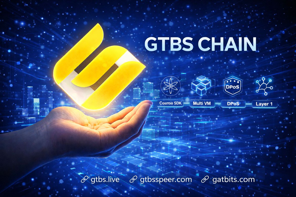 🚀 GTBS BLOCKCHAIN

Powering the decentralized future with secure, scalable, and transparent blockchain technology 🌐

Build. Innovate. Decentralize.

#GTBS #GTBSBlockchain #Blockchain #Web3 #Decentralized