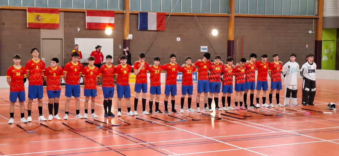 De parte de todo el Leganés, queremos felicitar a la Selección Masc Sub19 por llevarse el Euro Power Floorball Challenge disputado en Lille.

Especialmente, a nuestros jugadores Rafa Villalba, Marcos Huerga, Iván Sagra, Samu y Adel Barrajón 💙