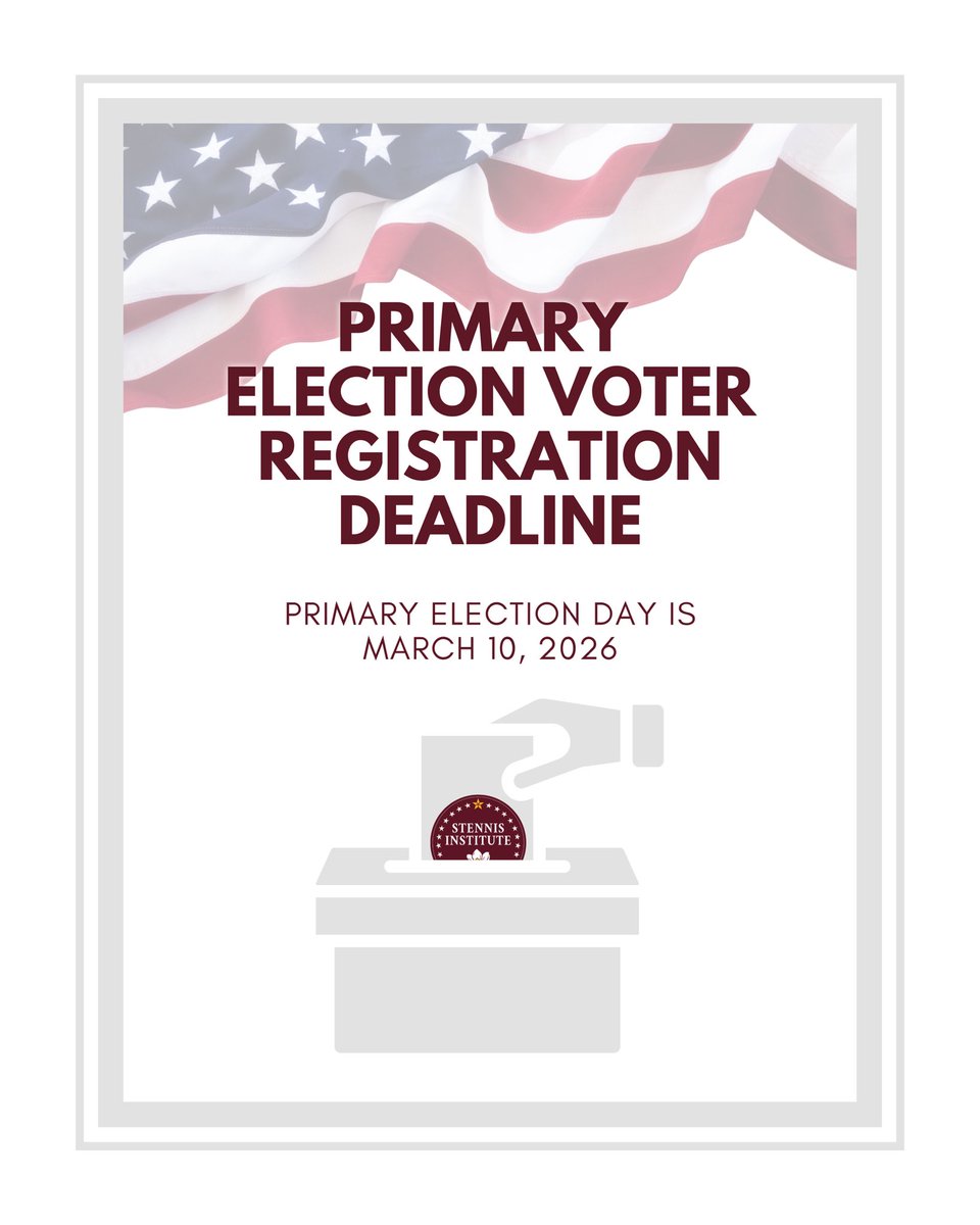 Stennis Institute tweet media