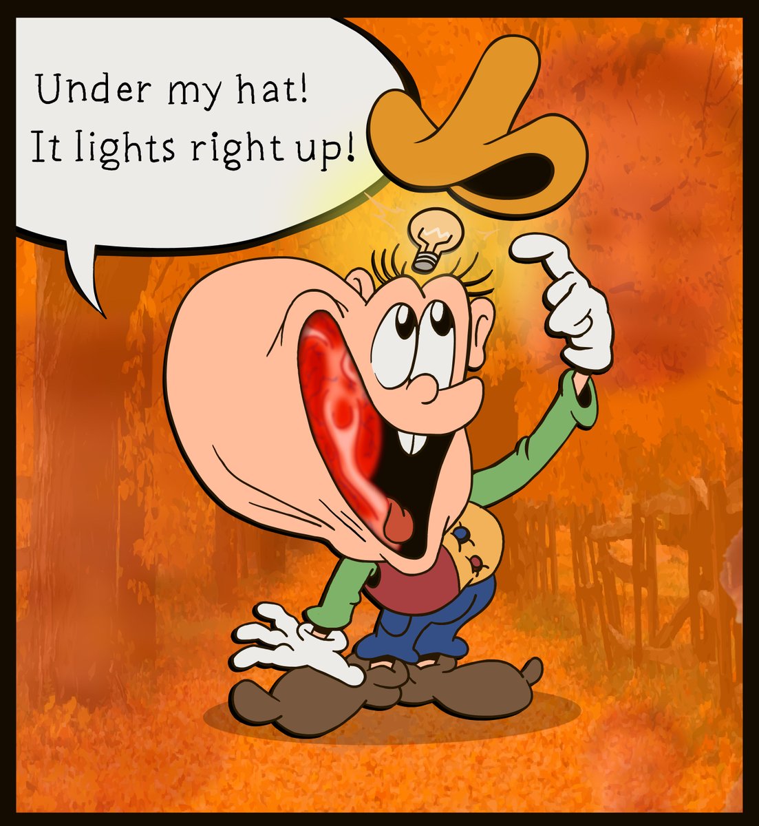 Dollscratch's tweet photo. STOP! He won't let you pass, until you solve his riddle... https://t.co/w0Ic8Ffais