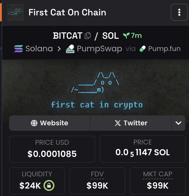 bitcattt's tweet photo. DEX is updated, MEOW! 

https://t.co/jVIuLAQ0nF https://t.co/weoXIpscAg