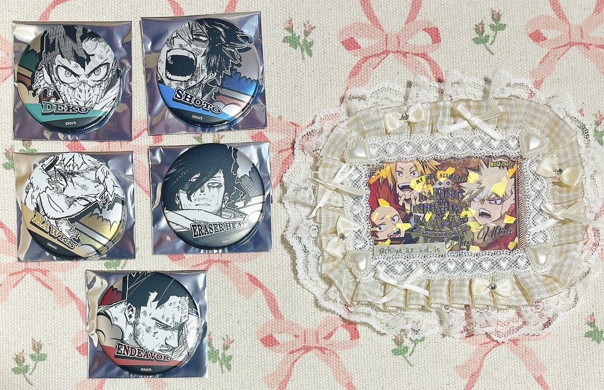 交換》 僕のヒーローアカデミア ヒロアカ デコレクション缶バッジ 第2