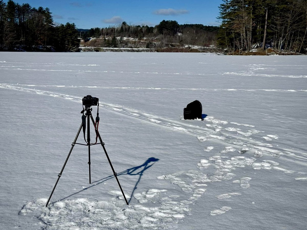 BryanMarquard's tweet image. I'm giving some thought to heading out onto the ice before it warms up later this week. The Connecticut River makes for a good photo studio. No crowds. This is from early February 2024. #winterseason #coldwave