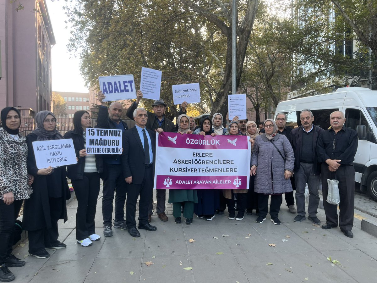 Adalet; ertelenemez, pazarlık konusu yapılamaz ve güç ilişkilerine göre şekillendirilemez. Adalet; herkes için ve her koşulda adil olmalıdır.
#15Temmuzun309Mağdurları
#EşitYasaEşitKapsam