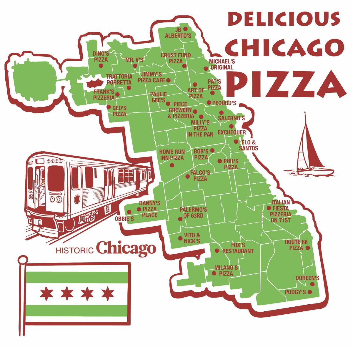 HarebrainedInc's tweet photo. Happy National Pizza Day. Please use this map to help you navigate your day. https://t.co/2HNw3foVgQ