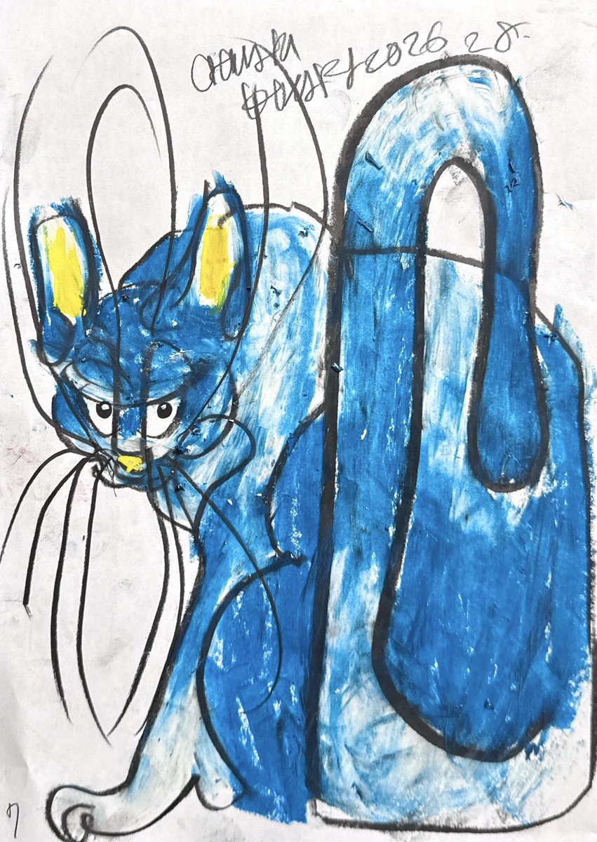 5分間ドローイングを続けて10年くらい経ちます。継続は力なりで油画に