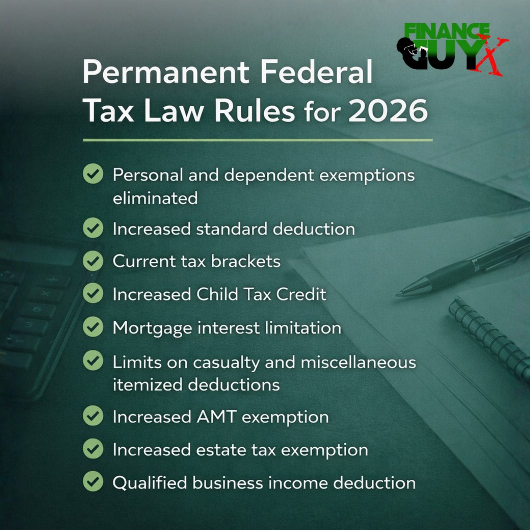Still filing taxes like the rules haven’t changed?

Permanent federal tax laws in 2026 affect everything from deductions and credits to how business income is handled. These rules don’t create one outcome. They create many — depending on how your return is structured.

If you