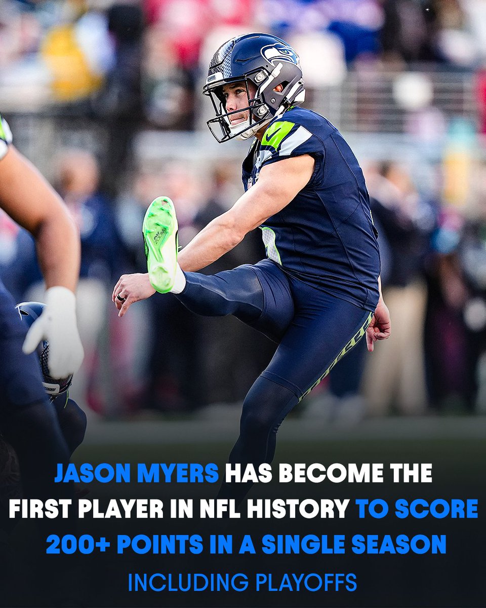 Jason Myers is 1️⃣ of 1️⃣