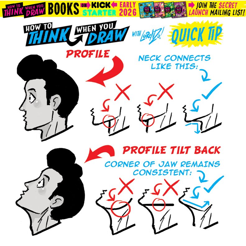 HEAD ANGLES! To get the FREE monthly How to THINK When You draw digital MAGAZINE, (including NEW tutorials, a YEAR before they appear online) just tap the link in the bio HERE:  @etheringtonbros
PLUS! Tutorials BOOKS on KICKSTARTER VERY SOON!
#anime #manga #conceptart #gamedev