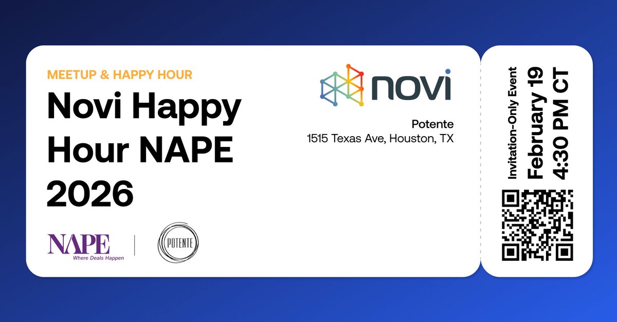 #NAPEHappyHour is coming up fast.

If you haven’t signed up yet, now’s the time. We’ll be at Potente on Feb 19 from 4:30–6:30 PM, just a short walk from the convention center. Drinks, good conversation, and a chance to catch up with familiar faces (and meet a few new ones).