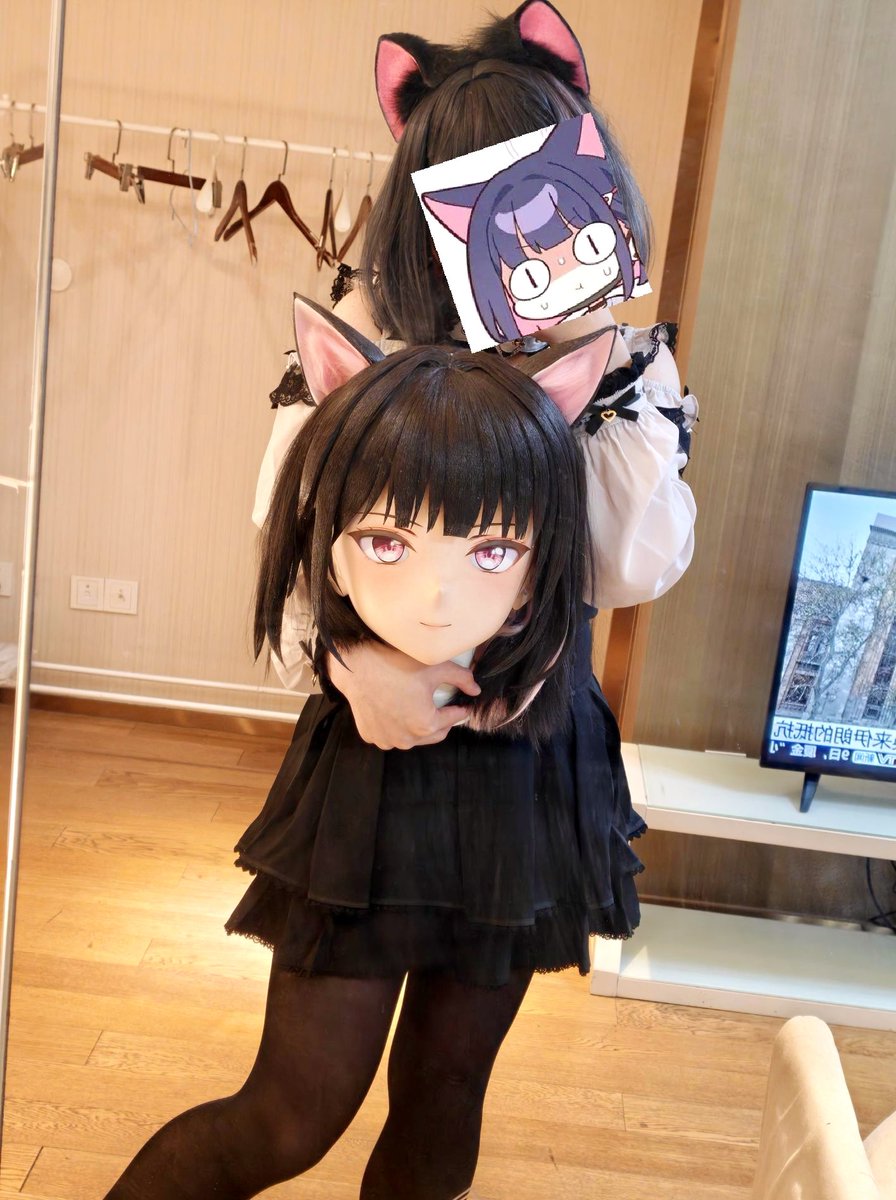 肥猫的拿首好戏（？
#kigurumi #着ぐるみ #ブルアカ #BlueArchive #碧蓝档案