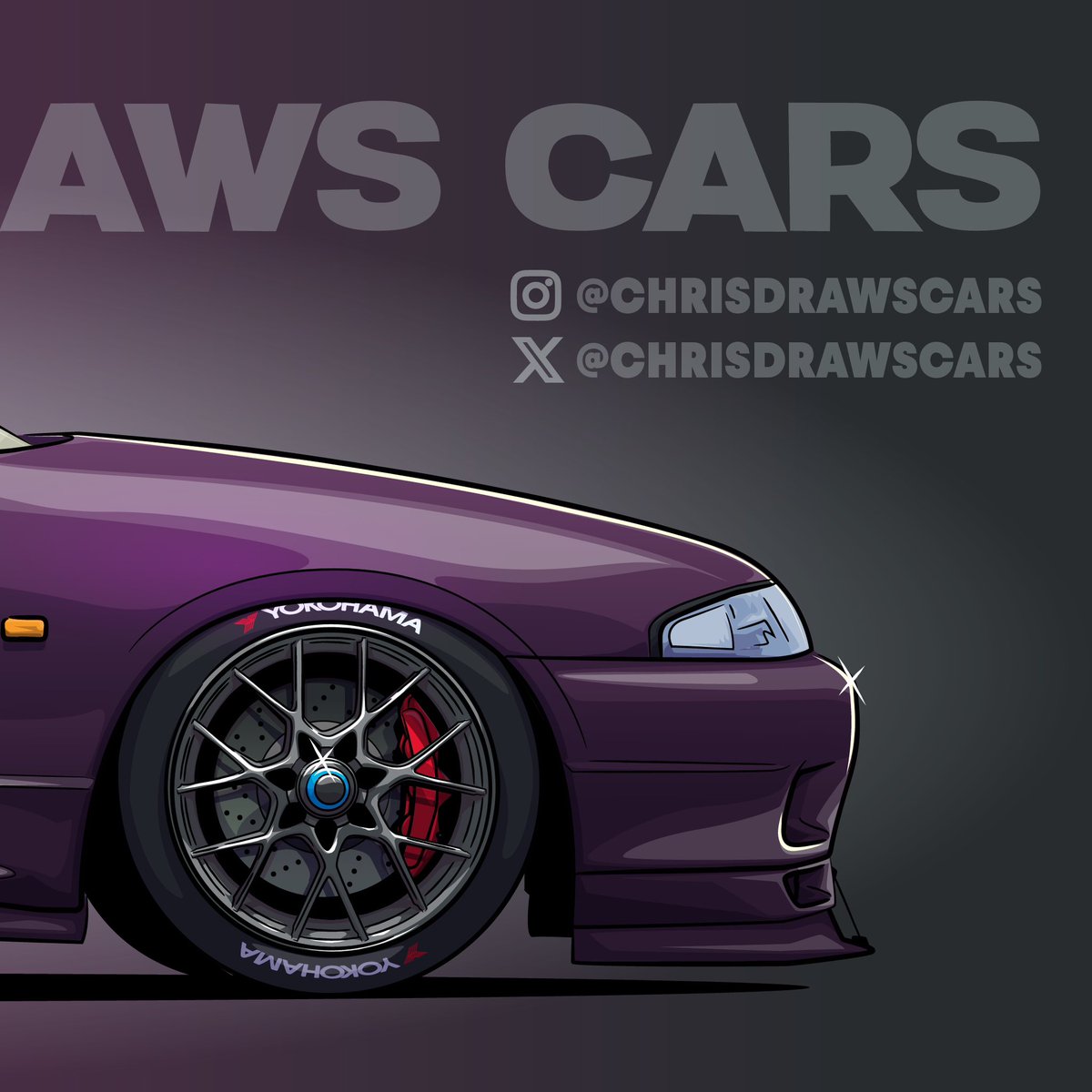 chrisdrawscars's tweet image. Added a body kit and modified my R33 drawing. What do you think? And which car shall I draw next!?

#R33 #Nissan #NissanSkyline #SkylineR33 #JDM #CarArt