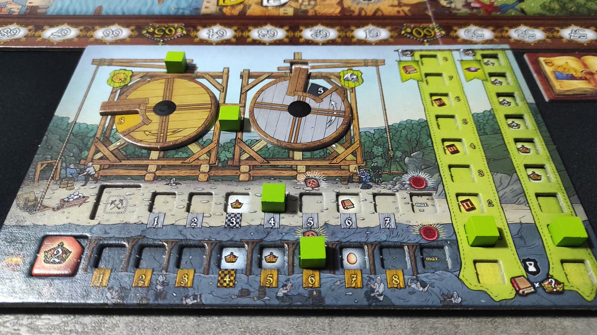 Sacando el Praga a mesa para enseñarlo a un amigo. Éxito asegurado (si os gustan los eurogames)