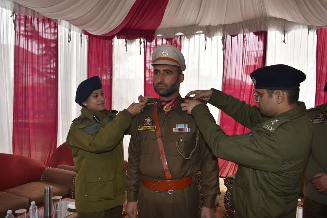 In our locality, one of the finest &amp; respected Person Reyaz Ahmad Dar (R/o Resraypora has been promoted to Assistant Sub Inspector (ASI) after completing 25 years of dedicated service. His journey reflects hard work, discipline, integrity &amp; commitment to duty. This promotion is a