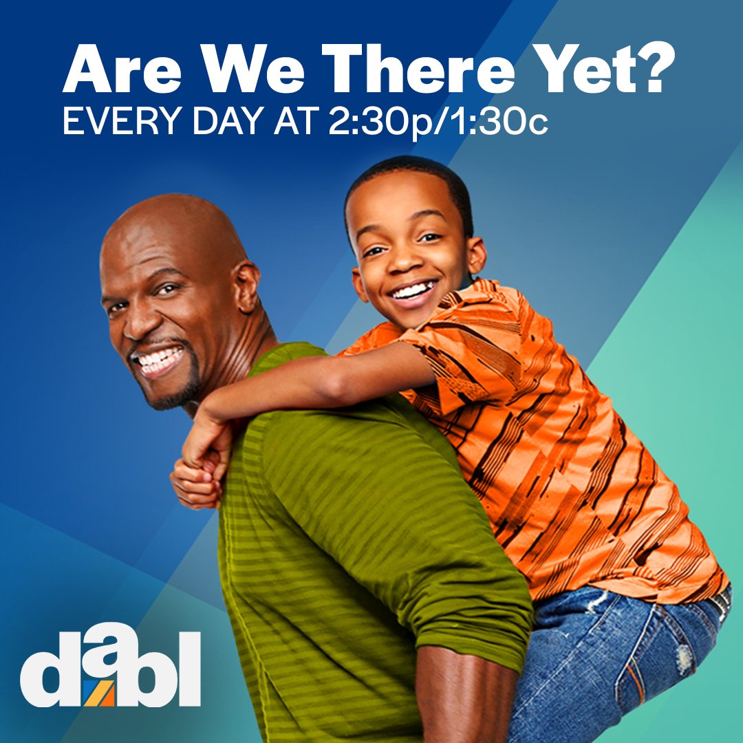WatchDabl's tweet image. Watch Are We There Yet? every day at 2:30P | 1:30C on Dabl. #AreWeThereYet #Dabl