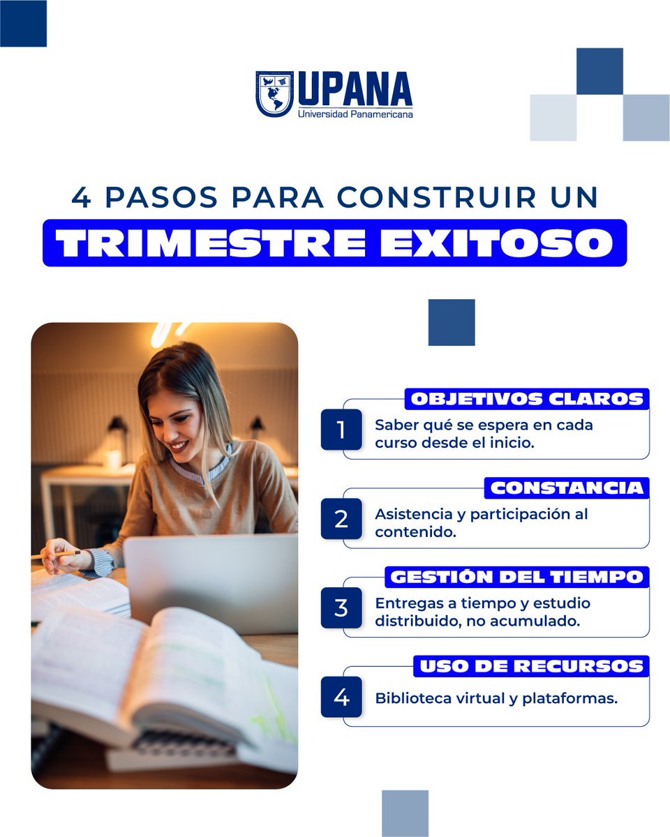 Un periodo exitoso no se construye de un día para otro.
Se logra con hábitos claros, constancia y decisiones que hacen el aprendizaje relevante desde el inicio.