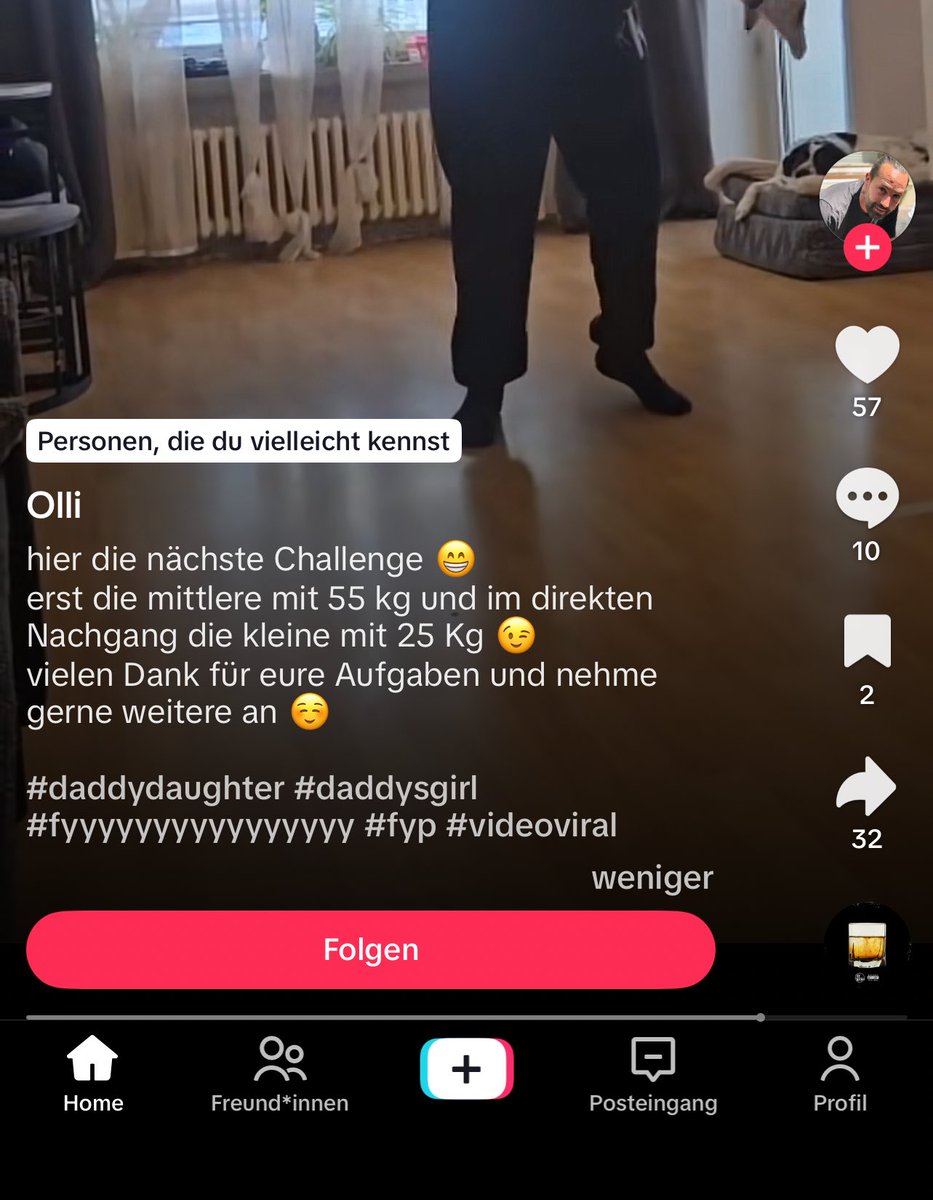 Bro droppt Gewicht von seinen Töchtern 🥀