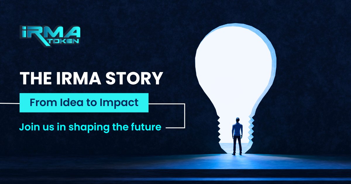 irmatokenai's tweet photo. The IRMA story from idea to impact
Every journey starts with a vision and grows through execution
Join us in shaping the future of decentralized innovation
#IRMA #IRMAToken #Web3 #Blockchain #Crypto #FutureBuilding https://t.co/XJtXwWlypV