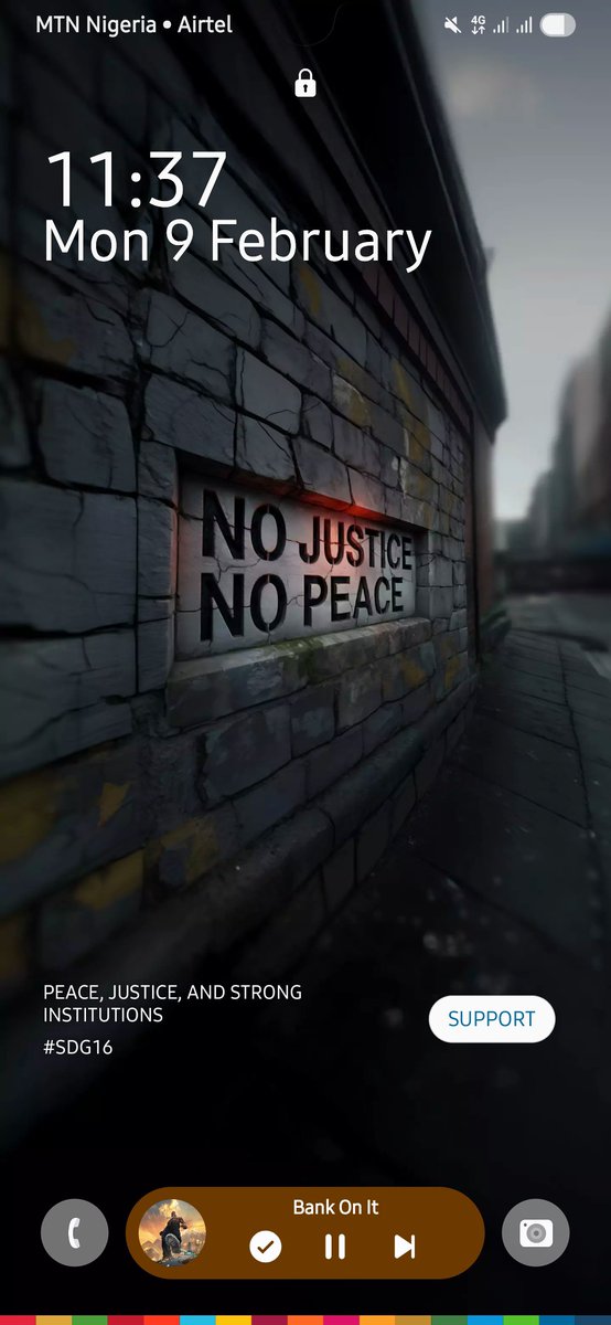 NO JUSTICE 
NO PEACE