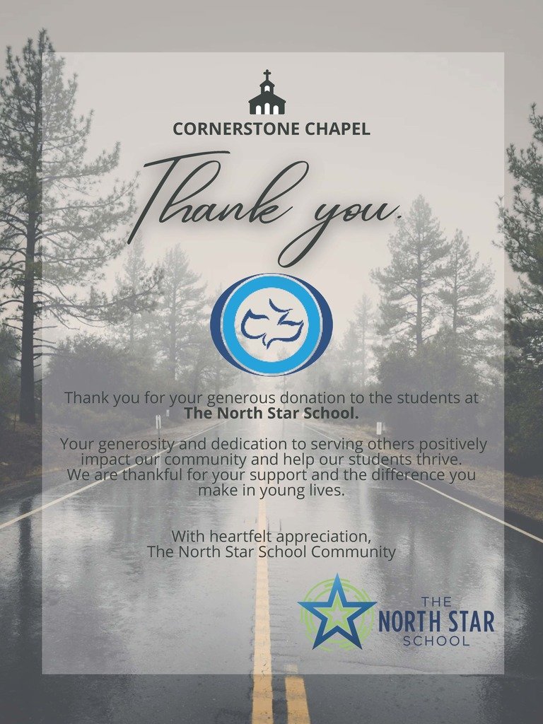 NorthStarLCPS's tweet photo. Thank you  Cornerstone Chapel for your generous donation to the students at The North Star School. https://t.co/pXL1unYnG4