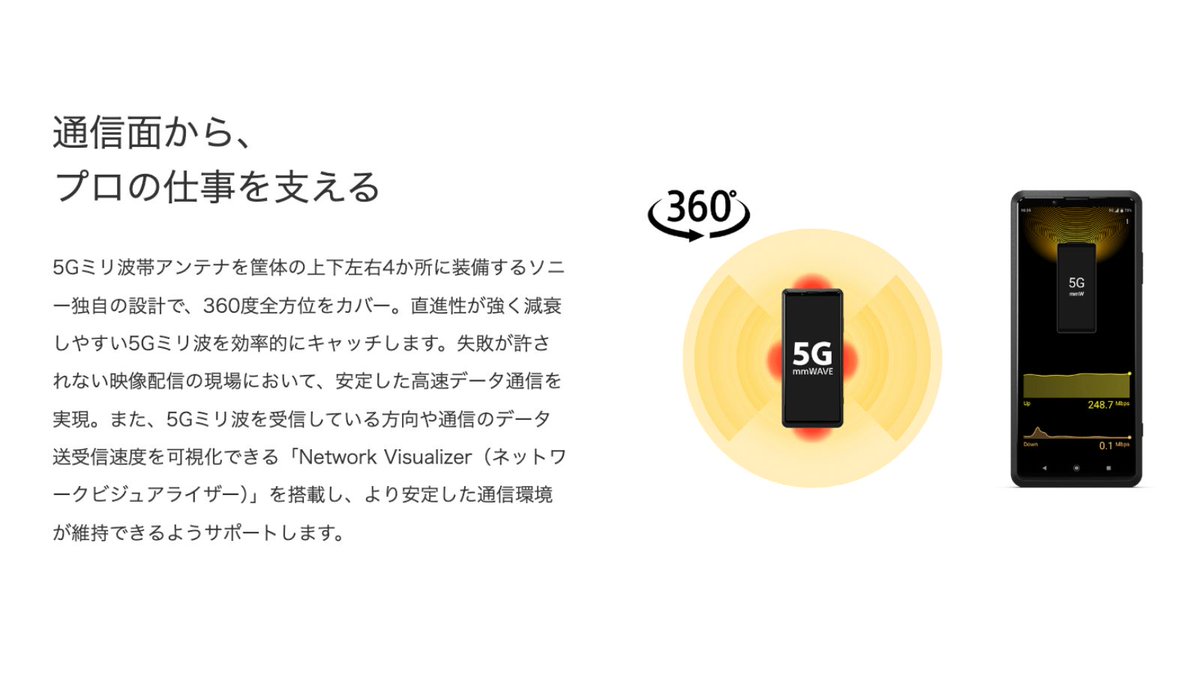 xperia_japan's tweet photo. #XperiaPRO が発売されて5年。
ソニーの映像技術を“そのまま手のひらへ”届けた特別な1台です📸
HDMI入力対応、デジタル一眼カメラαシリーズ譲りの撮影体験など
プロの現場を想定して作られた機種でした。
皆さんのXperia PROの思い出を #Xperiaはいいぞ をつけて引用ポストで教えてください♪ https://t.co/NA4sKIJ5Ae