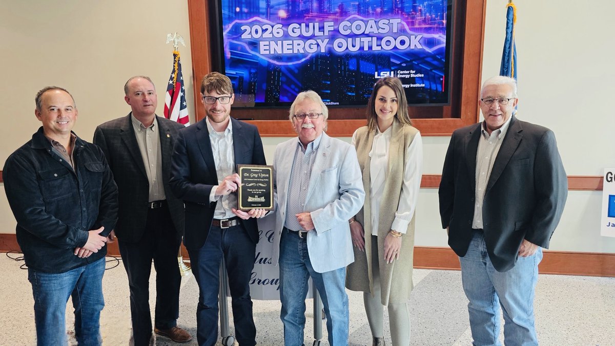 LSU Energy Institute tweet media