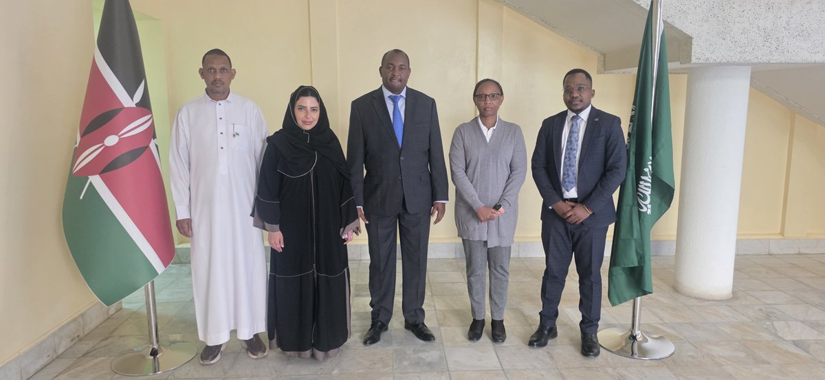 KenyaRiyadh's tweet photo. KENYA TO PARTICIPATE IN RIYADH EXPO 2030

H.E. The Ambassador today held fruitful discussions with Ms. Sara Alfaiez, Senior Manager at @Expo2030Riyadh to discuss Kenya's participation in World Expo 2030. This is a 6-month event to be held from Oct 2030 - March 2031 under the theme "Foresight for Tomorrow."

💬 KEY DISCUSSIONS:
• Kenya's national pavilion design & placement
• Content highlighting innovation, sustainable development & cultural heritage  
• Investment attraction & trade promotion strategies
• Support mechanisms for participation

🌐 GLOBAL REACH:
• Projected 42+ million physical visitors
• 1 billion virtual participants via metaverse
•  The Bureau International des Expositions (BIE) member countries & 
•29 international organizations

🎯 TRANSFORMATIVE OPPORTUNITY FOR KENYA:
The event will provide an opportunity  for Kenya to:
✅ Attract Forein Direct  investment
✅ secure opportunities to expand export market
✅ Showcase tech leadership (M-PESA, renewable energy, Silicon Savannah)
✅ Promote cultural heritage & tourism
✅ Strengthen Kenya-Saudi partnership
✅ Position Kenya as Africa's innovation hub

Kenya is ready!