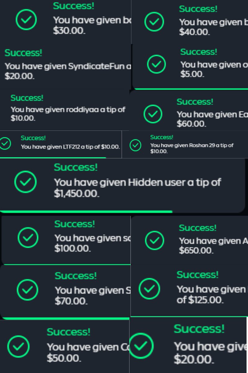 SyndicateGW's tweet image. Tell me any other streamer that gives away over $2,500 in ONE DAY to their community!!